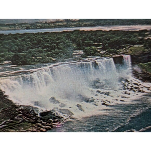 General View Niagara Falls Oneida Tower Hi Kids 1976 Ohio 9c Stamp Postcard - Picture 3 of 9